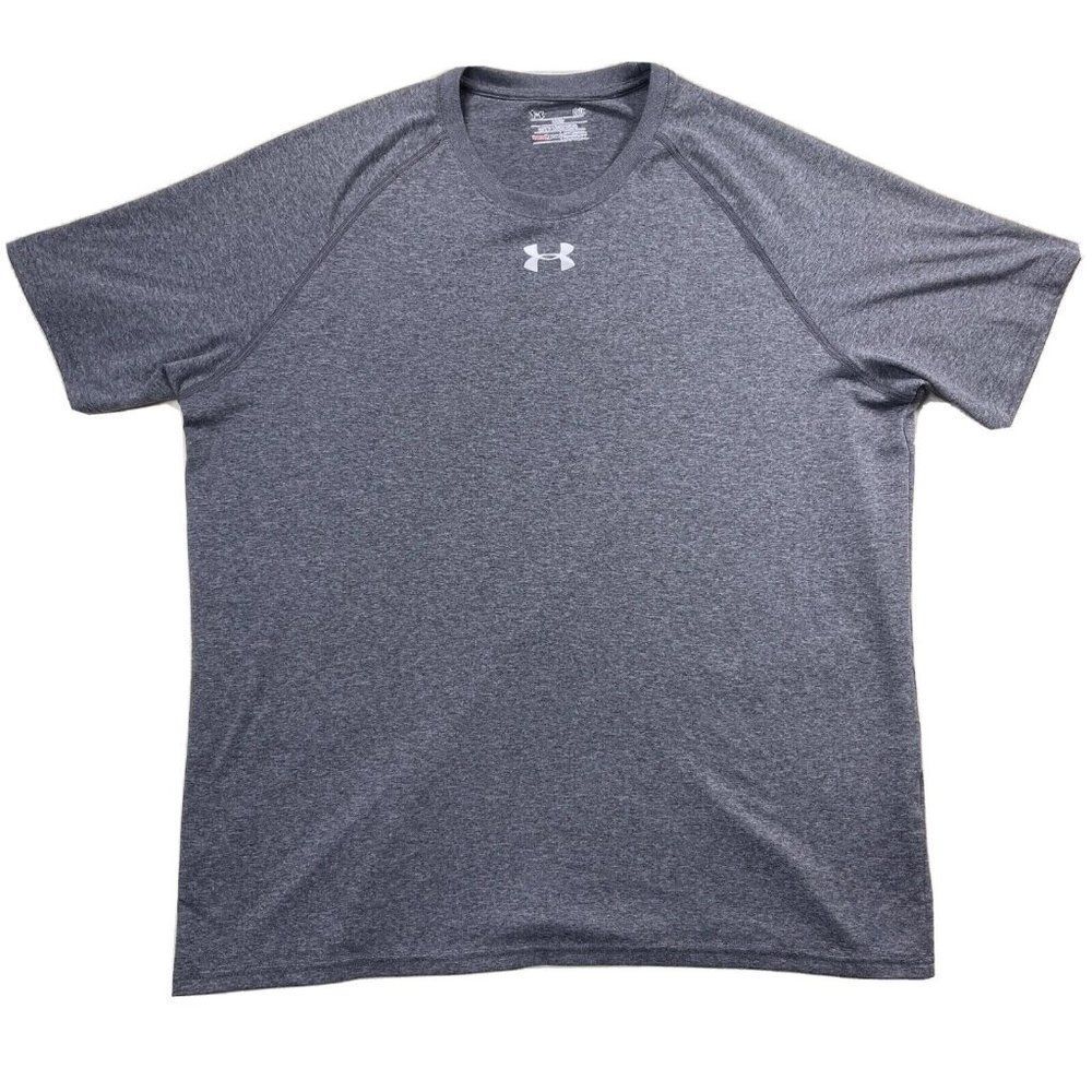 Under Armour Men's Short Sleeve Heathered Gray Performance Tee